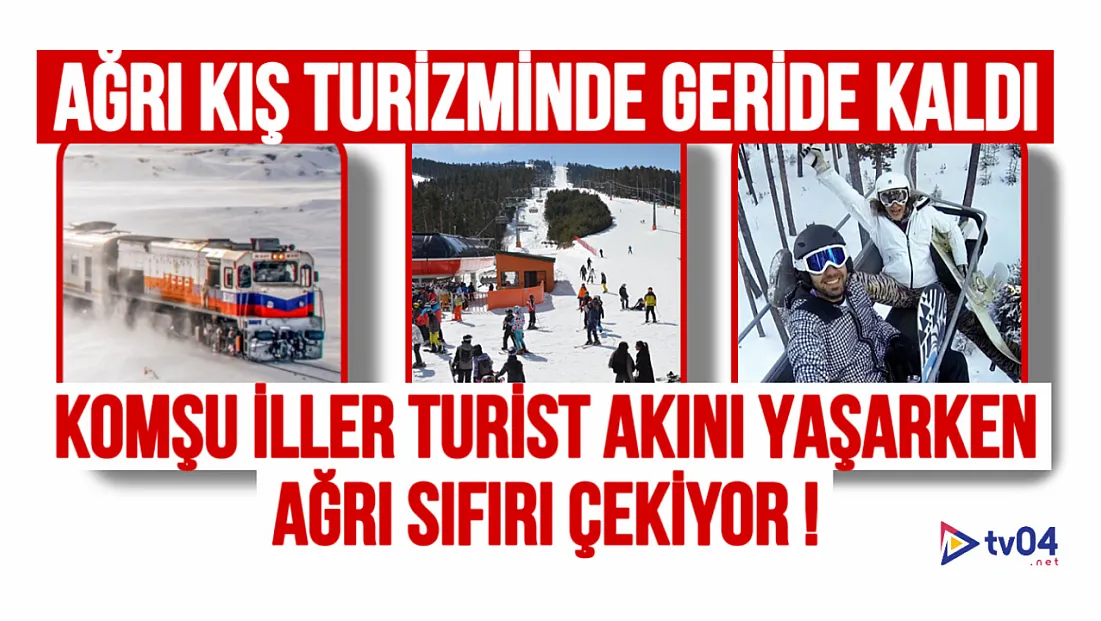 Ağrı Kış Turizminde Geride Kaldı: Komşu İller Turist Akını Yaşarken Ağrı Sıfırı Çekiyor