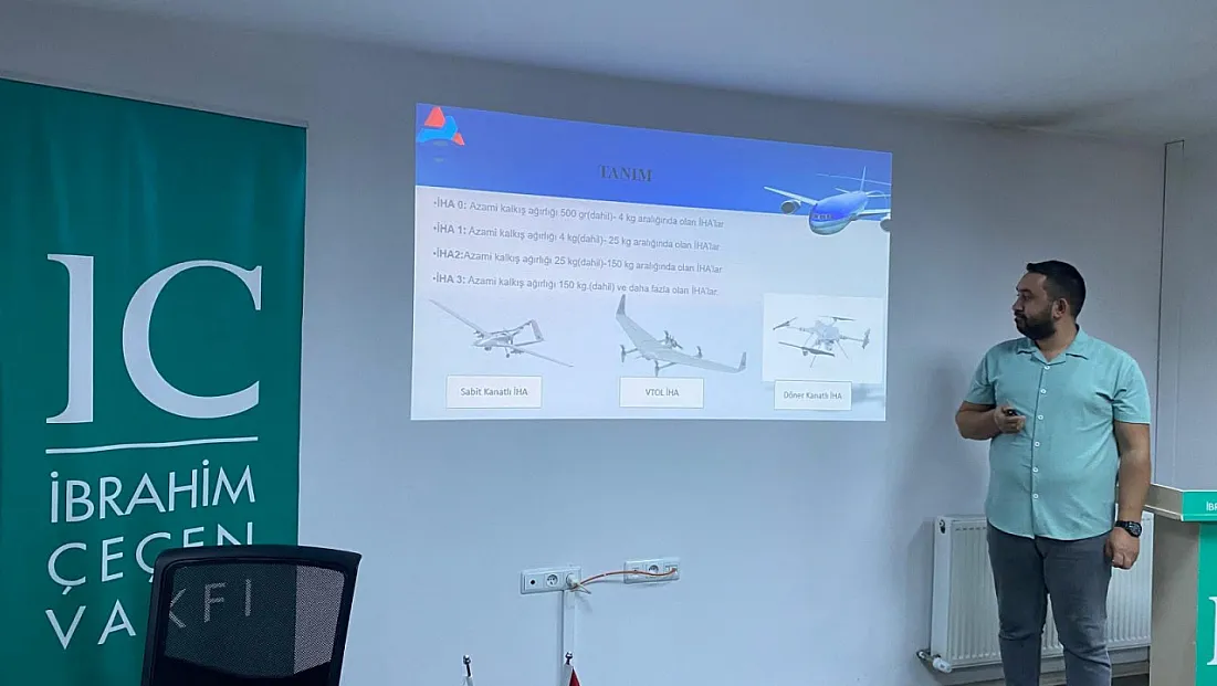 AİÇÜ’de ‘İnsansız Hava Araçları’ Konulu Söyleşi Gerçekleştirildi