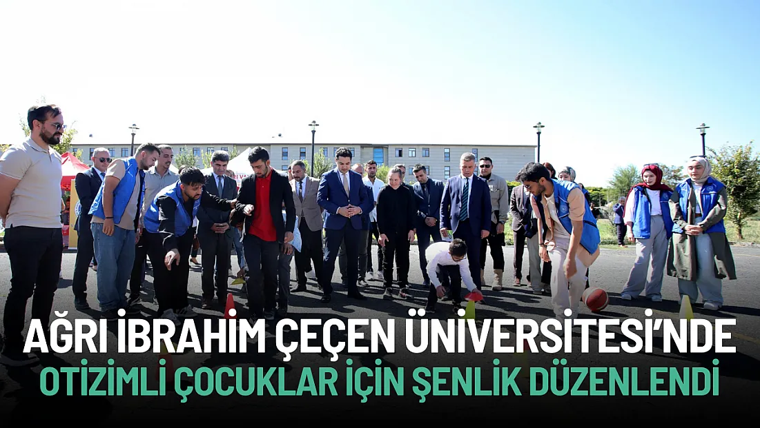 AİÇÜ’de Otizmli Çocuklar İçin Şenlik Düzenlendi