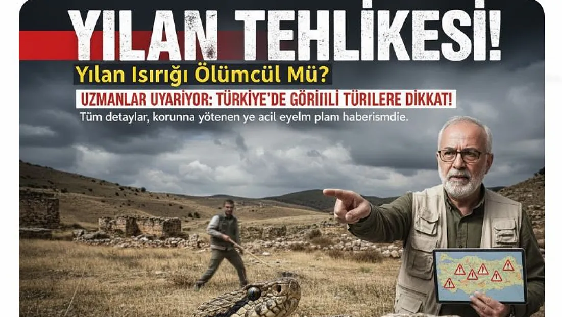 Yılan Isırığı Ölümcül Mü? Uzmanlar Türkiye’de Görülen Türlere Karşı Uyarıyor