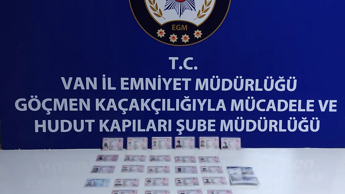 Van'da düzensiz göçmen operasyonu: 5 tutuklama
