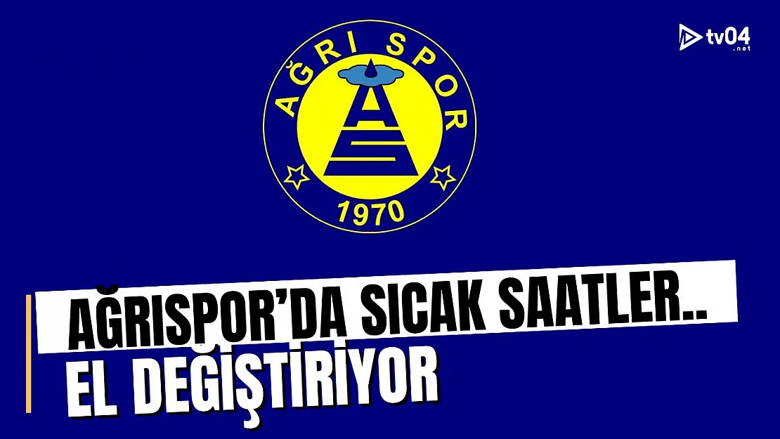 Ağrı 1970 Spor'da Yeni Dönem Başlıyor: Kulüpte Tarihi Devir Teslim Töreni Bugün!
