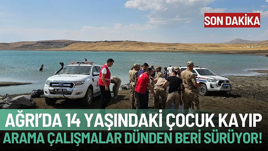 Ağrı'da 14 Yaşındaki Çocuk İçin Arama Çalışmaları Sürüyor