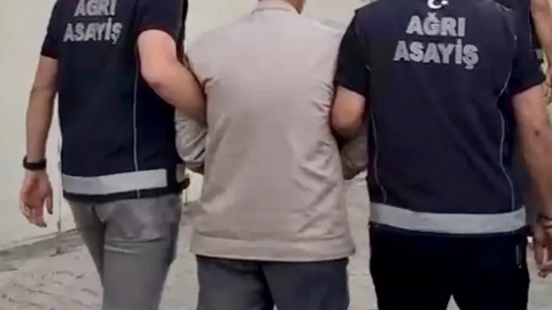 Ağrı'da 37 Yıl 6 Ay Kesinleşmiş Hapis Cezası Bulunan Şahıs Yakalandı