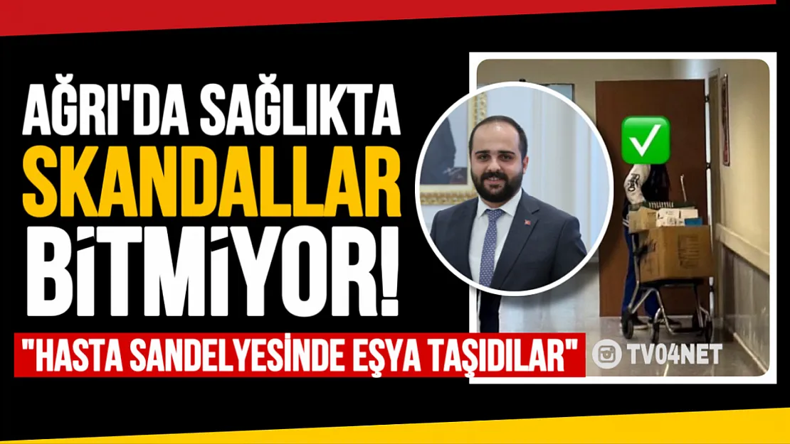 Ağrı'da Acil Serviste Skandal İddia: 'Tekerlekli Sandalye Yok, Yardım Eden de Yok!'