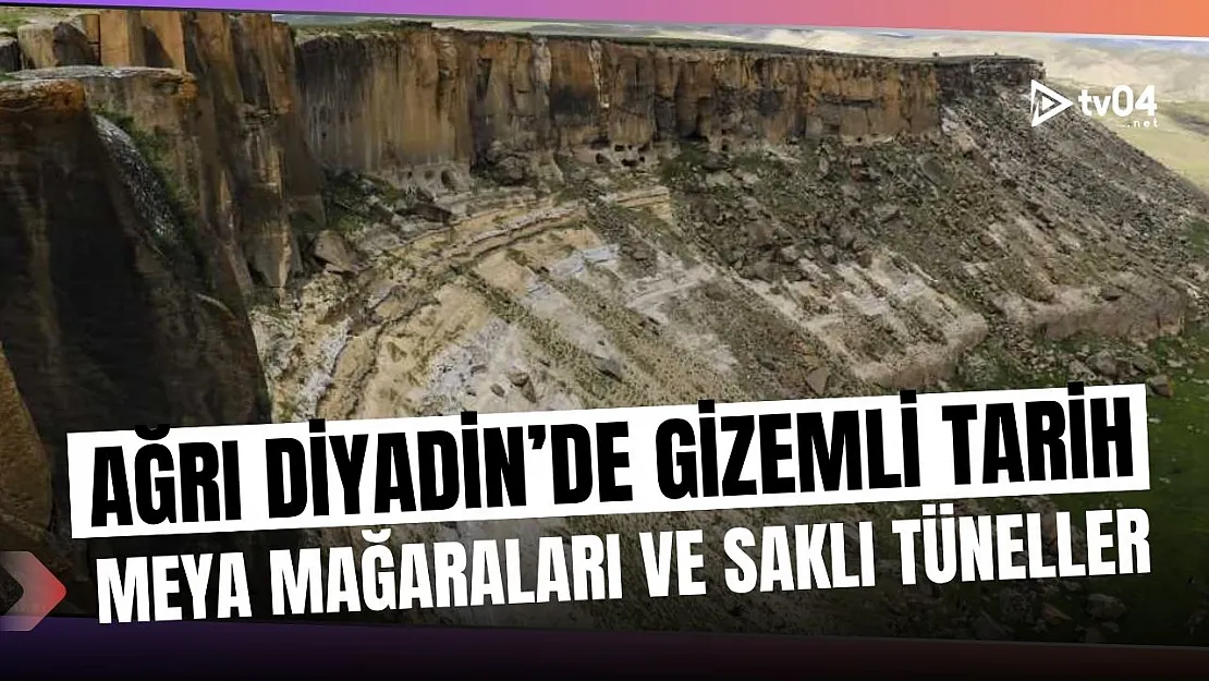 Ağrı'da Gizemli Tarih: Diyadin'deki Meya Mağaraları ve Saklı Tüneller Ziyaretçilerini Büyülüyor