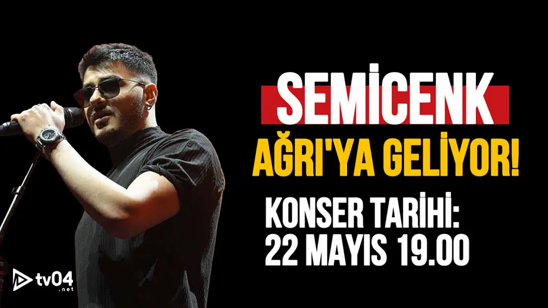 Ağrı'da Müzik Zamanı! Semicenk Ücretsiz Konserle Üniversite Stadyumunda Sahne Alacak