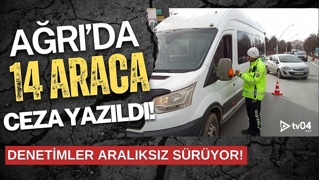 Ağrı'da Öğrenci Güvenliği İçin Denetimler Aralıksız Sürüyor