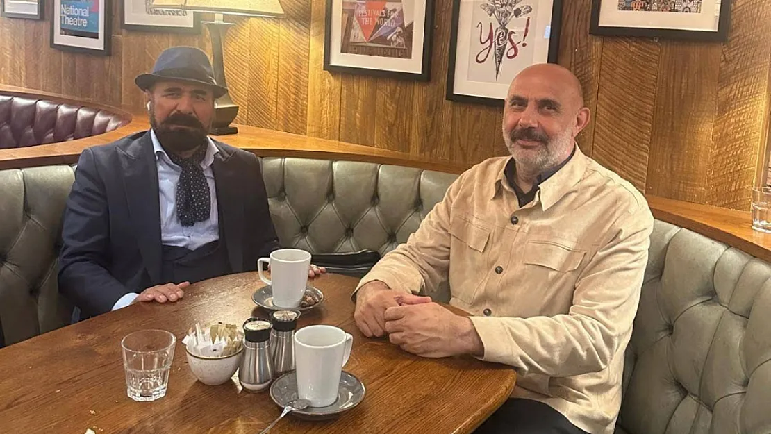 Ağrı Eski Milletvekili Cemal Kaya, Şivan Perwer ile Londra'da Barış İçin Buluştu