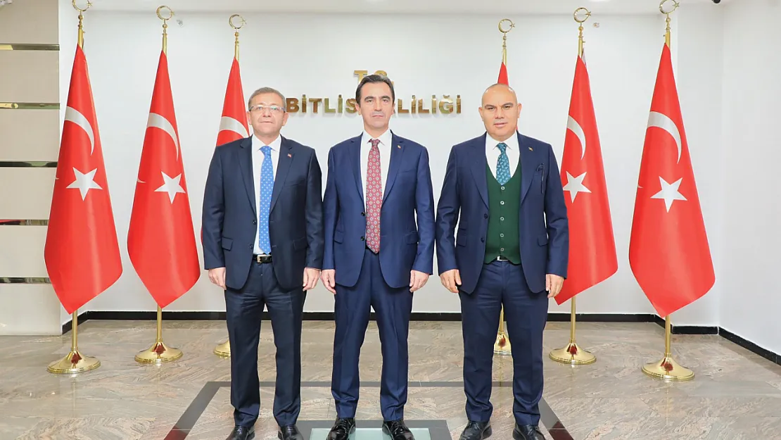 Ağrı ve Kars Valilerinden Bitlis Valisi'ne Anlamlı Ziyaret