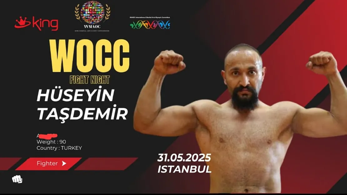 'Ağrılı Rambo' Hüseyin Taşdemir Uluslararası Dövüş Şampiyonasında Türkiye'yi Temsil Edecek