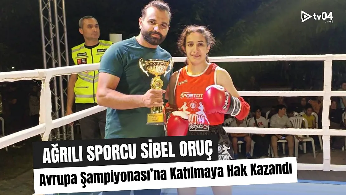 Ağrılı Sporcu Sibel Oruç'tan Antalya'da Şampiyonluk! Avrupa Şampiyonası'na Katılmaya Hak Kazandı