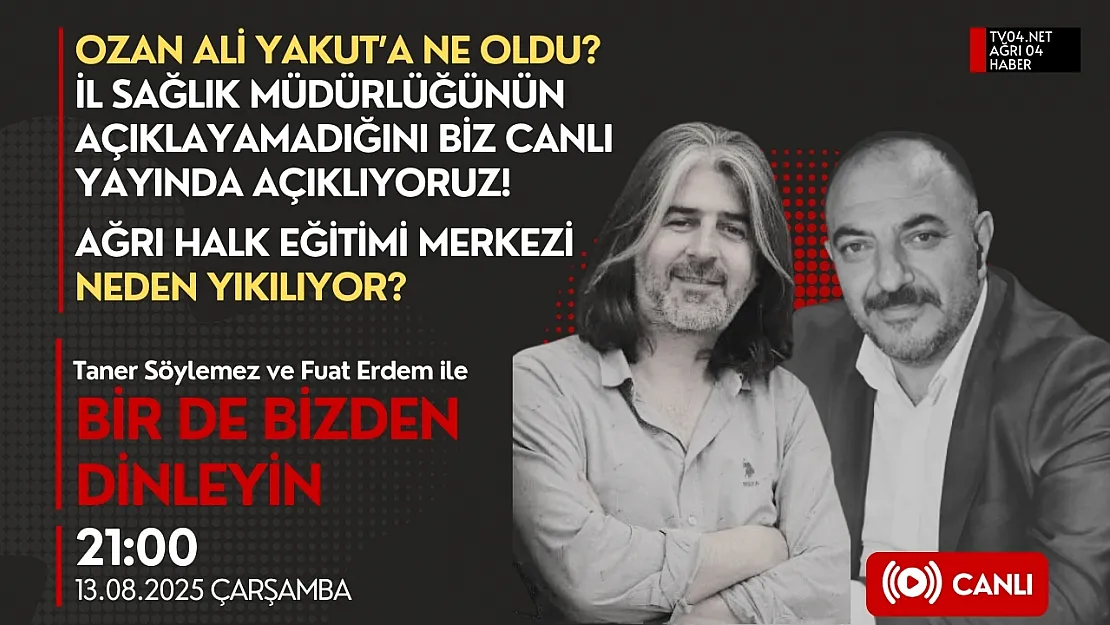 'Bir de Bizden Dinleyin' Programı Bu Haftada Adından Söz Ettirecek!
