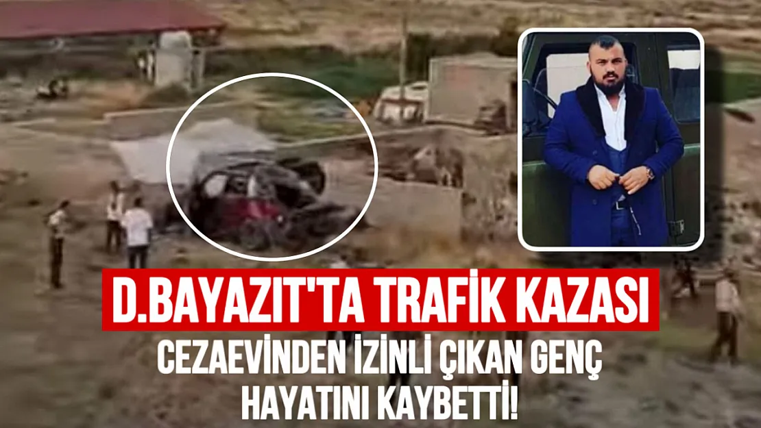 Doğubayazıt'ta Feci Kaza: Cezaevinden İzinli Çıkan Genç Hayatını Kaybetti