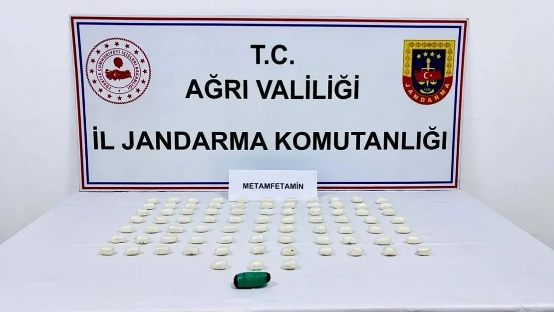 Doğubayazıt'ta Uyuşturucu Operasyonu: 786 Gram Metamfetamin Ele Geçirildi