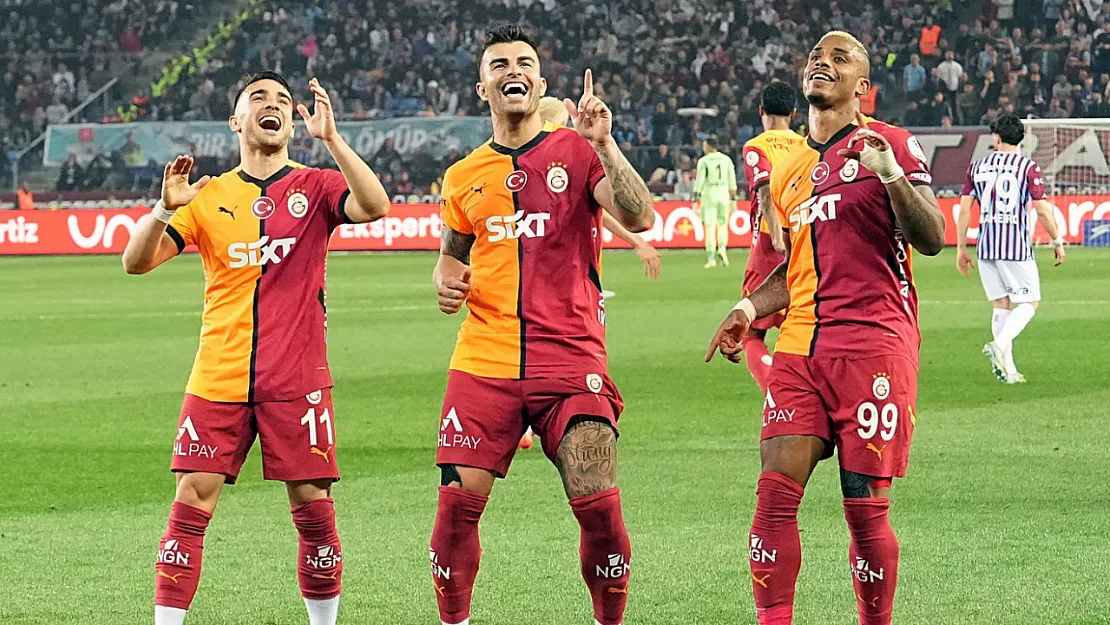 Galatasaray Trabzon'da Fırtına Gibi Esti: 2-0 Şampiyonluğa Son Adım!
