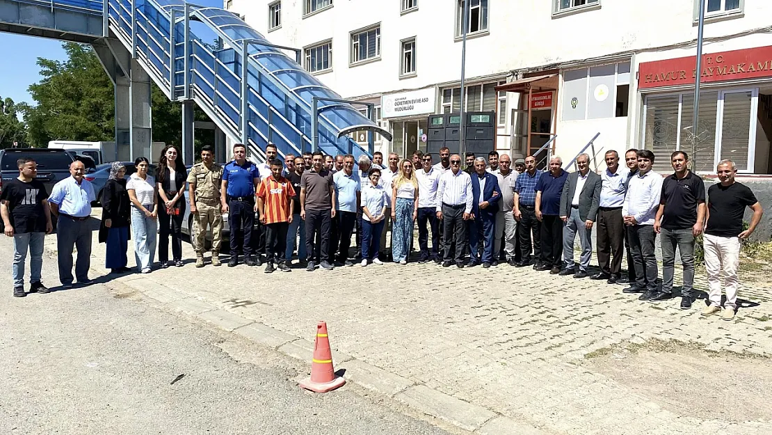 Hamur Kaymakamı Mehmet Nesip Mahir, Gömeç'e Tayin Oldu