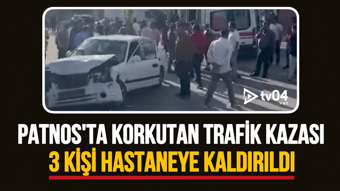 Patnos-Erciş Karayolunda Korkutan Kaza: 3 Kişi Yaralandı