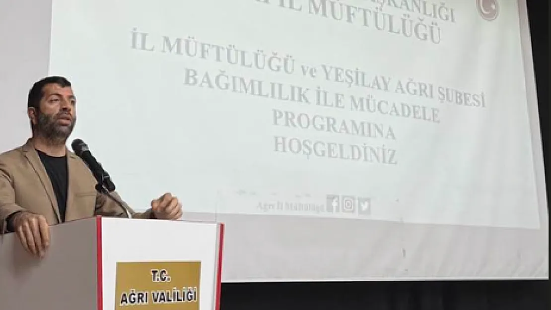 Yeşilay Ağrı Şube Başkanı Cihangir Aslan'dan Bağımlılıkla Mücadelede İşbirliği Vurgusu
