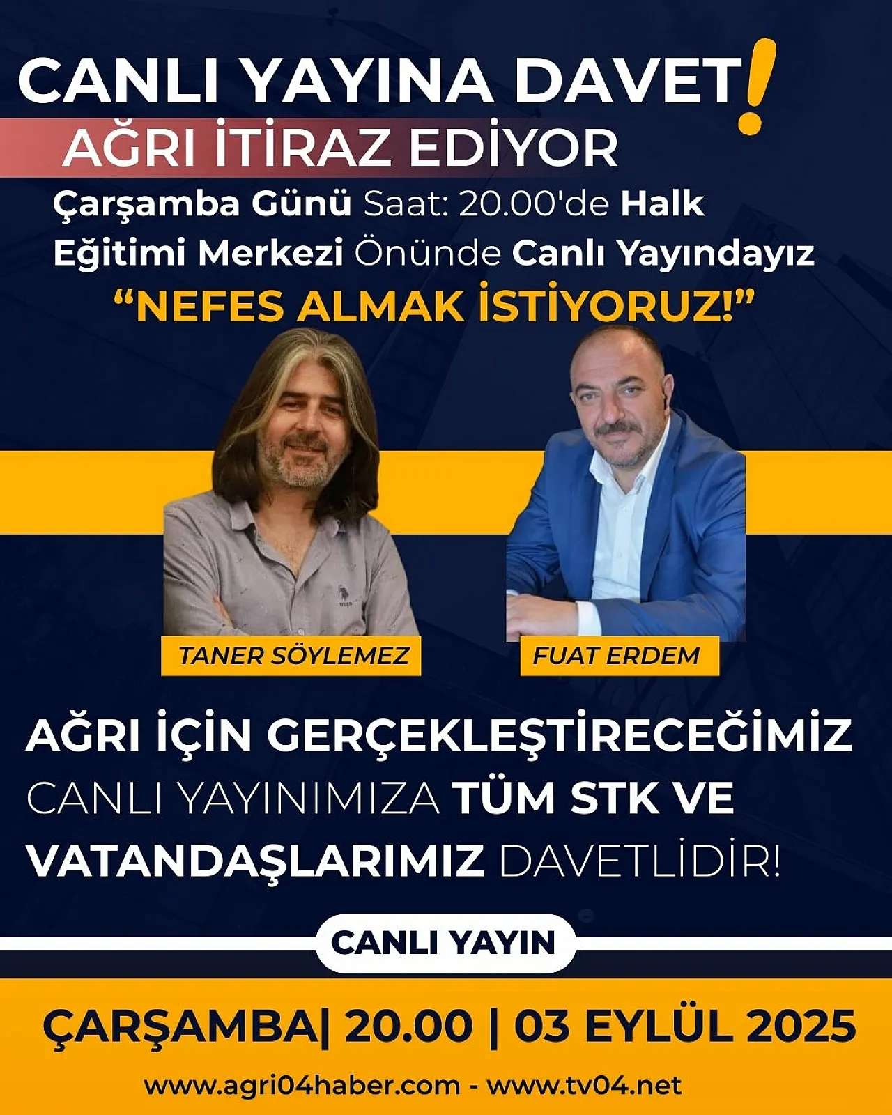 Ağrı İtiraz Ediyor! Halk Eğitim ve Kız Meslek Lisesi'nin Yerine Meydan İstiyor