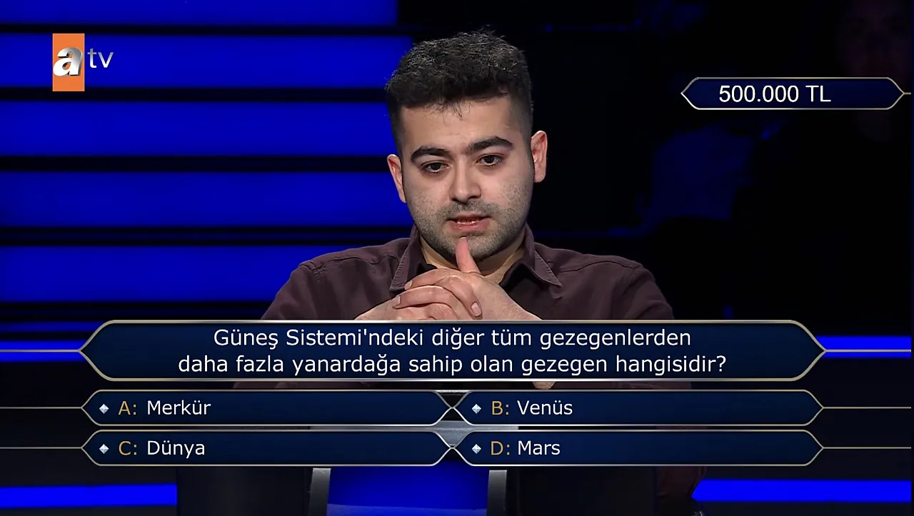 Ağrılı Memet Sakin Milyoner'de Büyük Heyecan Yaşattı