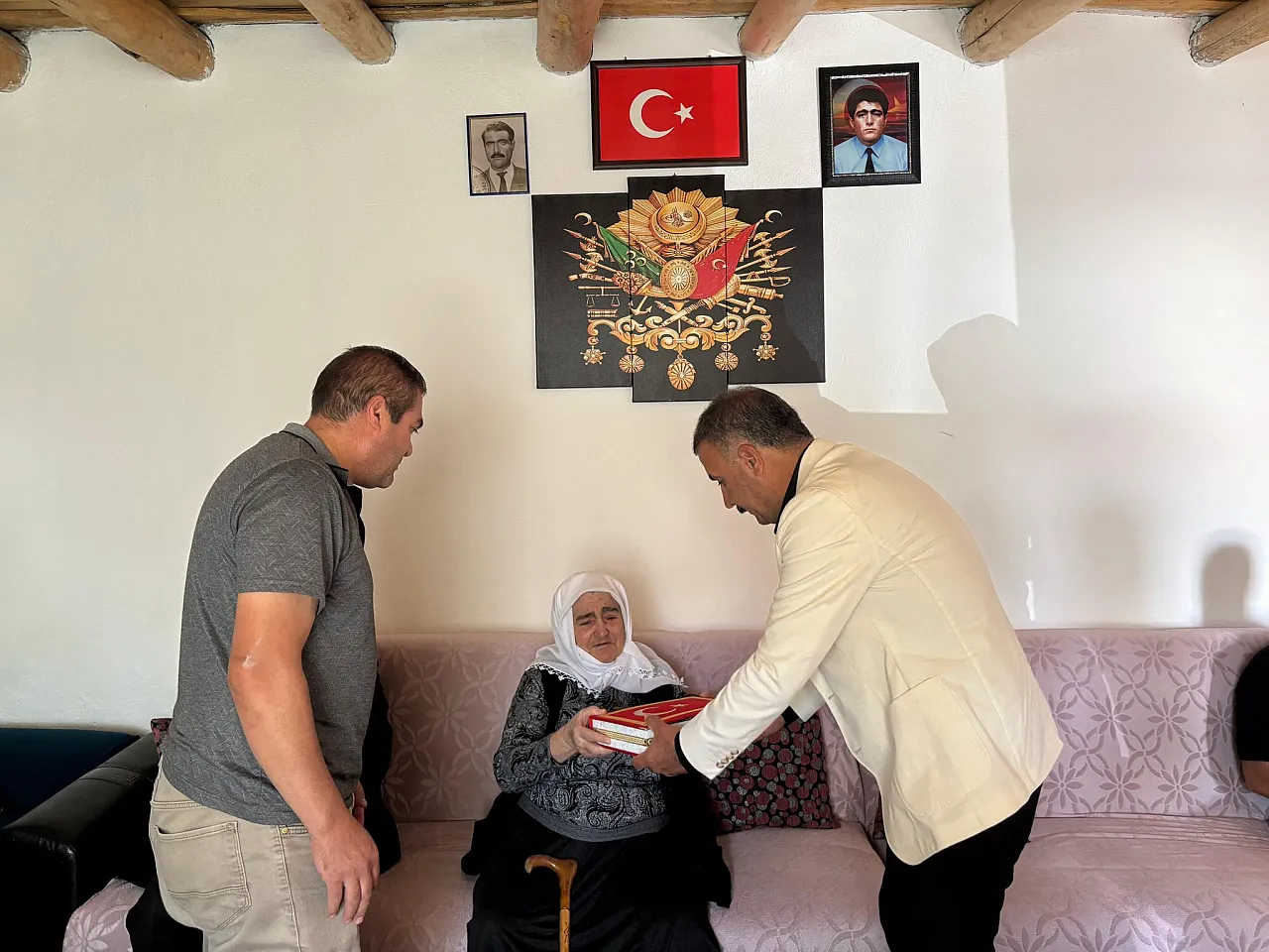 Başkan Fevzi Sayan Şehit Ailelerini ziyaret etti