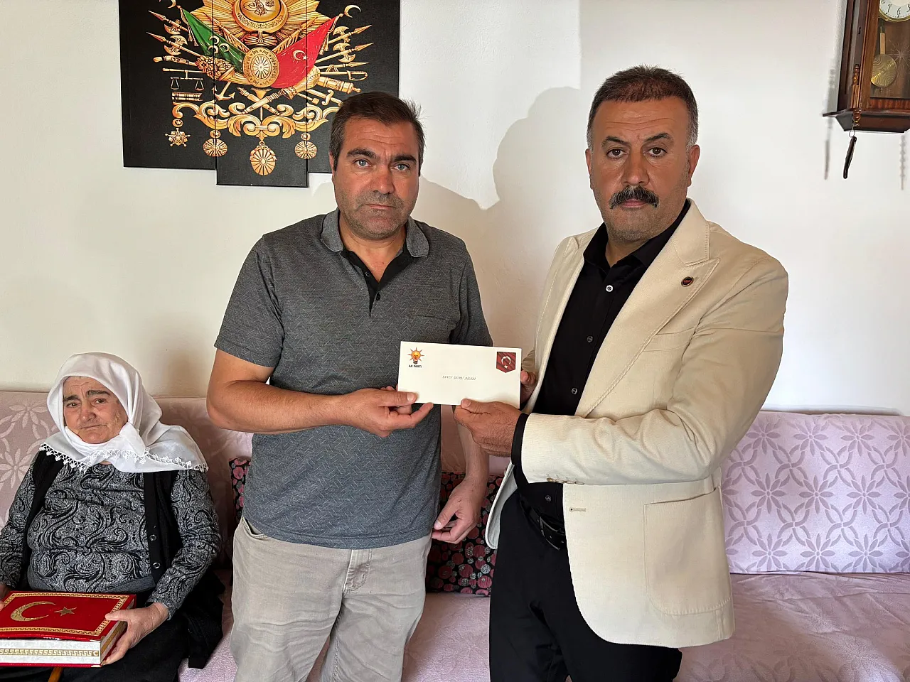 Başkan Fevzi Sayan Şehit Ailelerini ziyaret etti