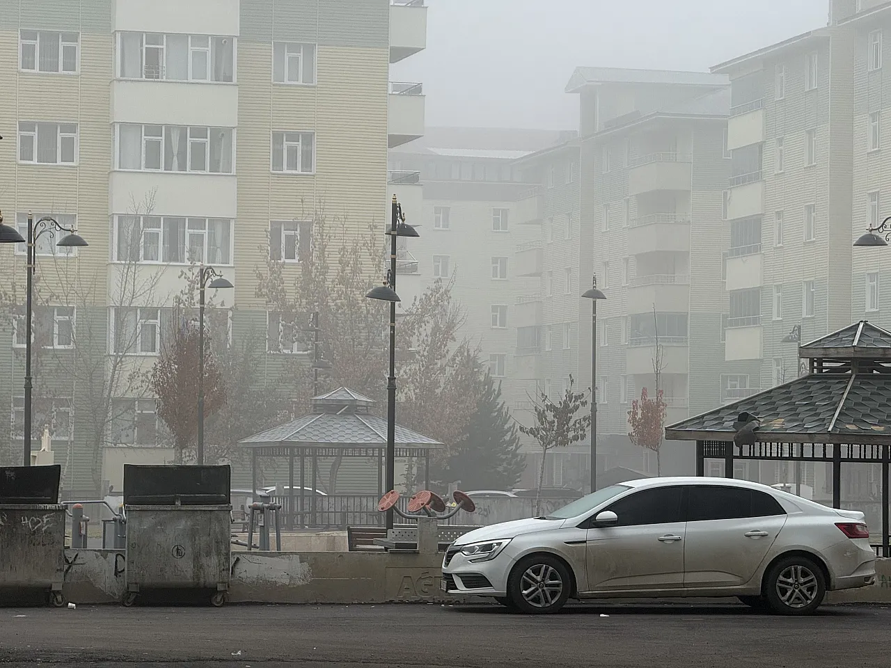 Ağrı'da Kış Kapıyı Çaldı: Sis ve Ayaz Hayatı Olumsuz Etkiliyor