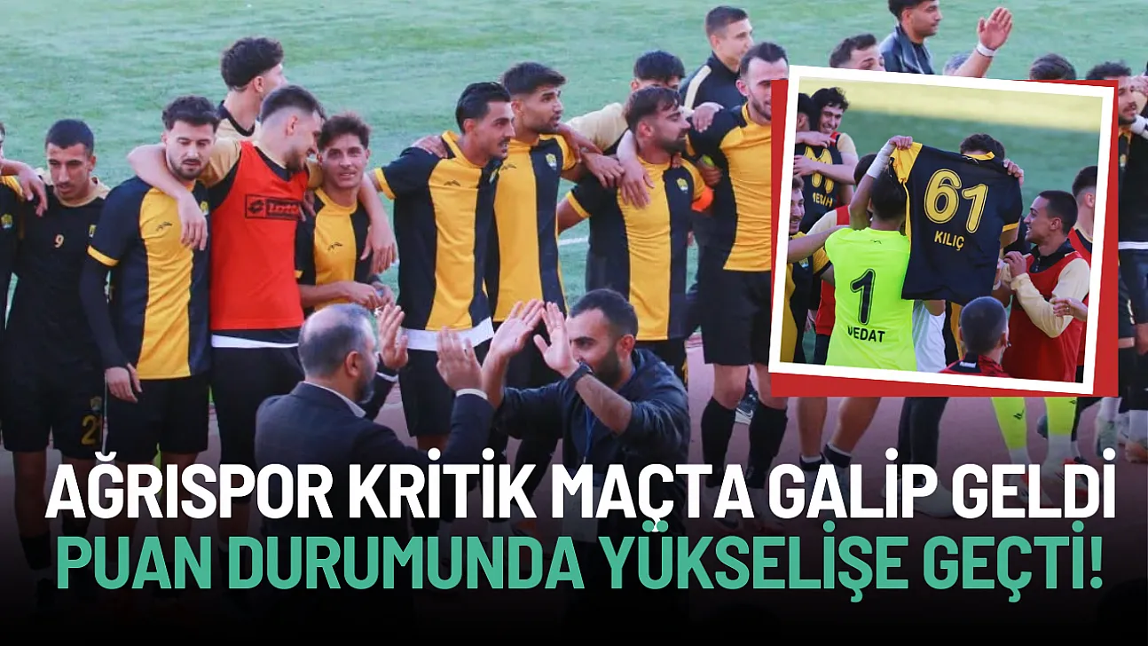 Ağrı 1970 Spor, Mazıdağı Fosfat'ı Devirdi: Puan Durumunda Yükseliş!