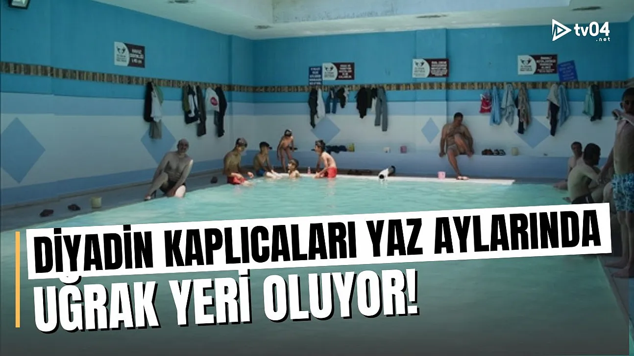 Ağrı Diyadin Kaplıcaları Yaz Aylarında da Şifa Arayanların Tercihi Olmaya Devam Ediyor