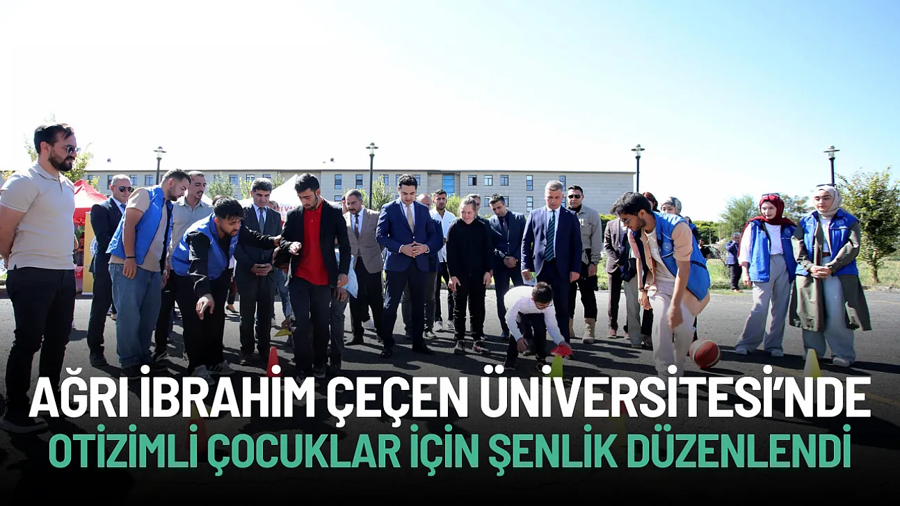 AİÇÜ'de Otizmli Çocuklar İçin Şenlik Düzenlendi