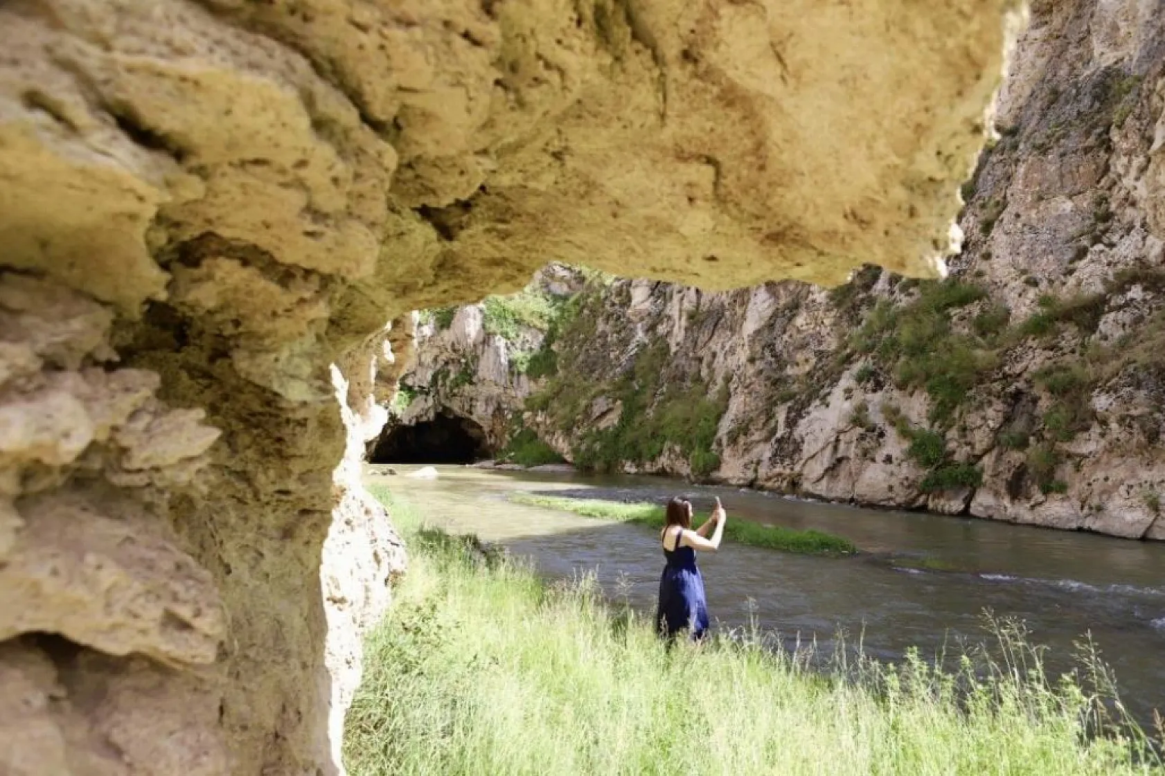 Ağrı'da Kudret Köprüsü manzarası ile mest ediyor