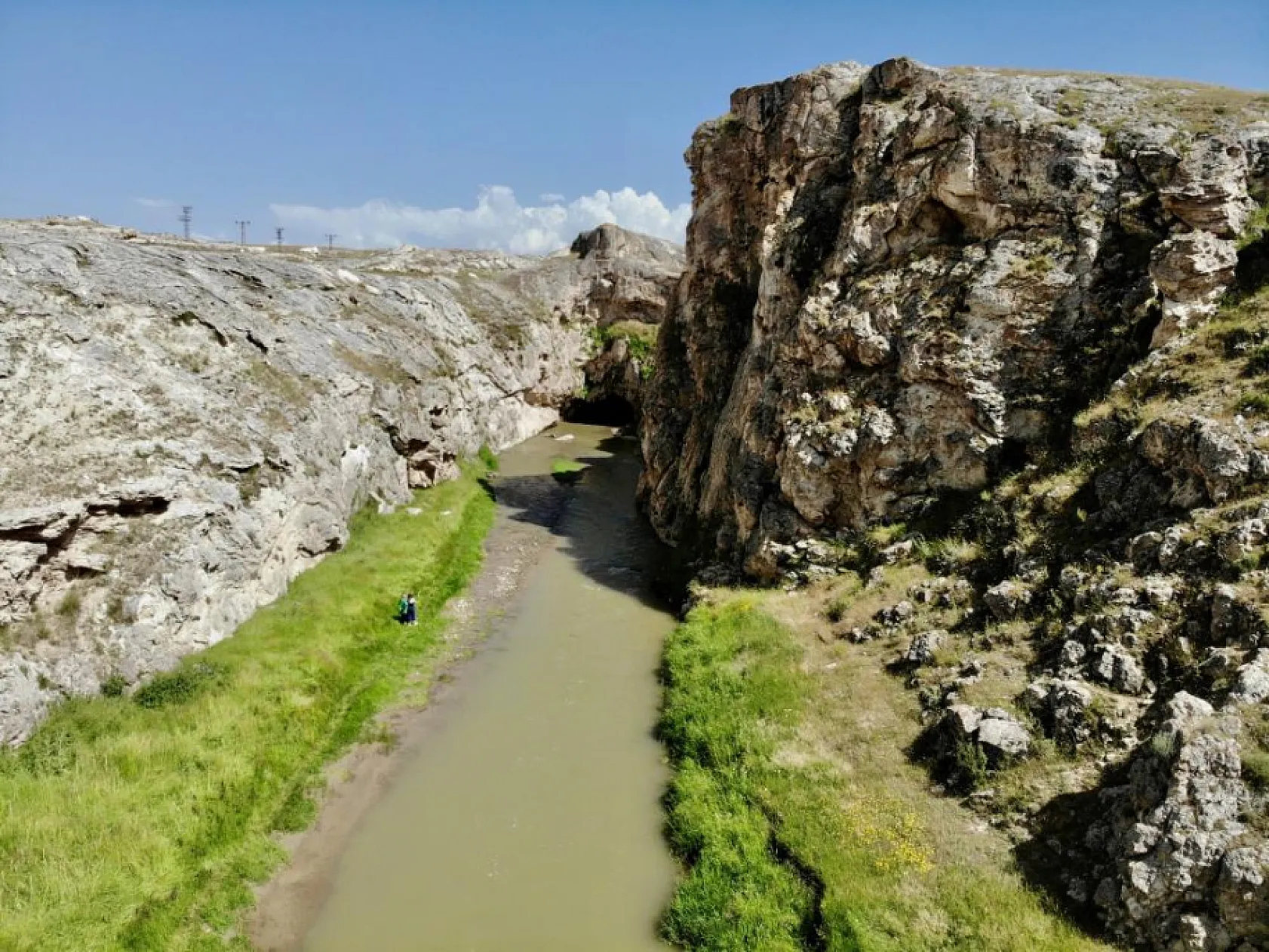 Ağrı'da Kudret Köprüsü manzarası ile mest ediyor