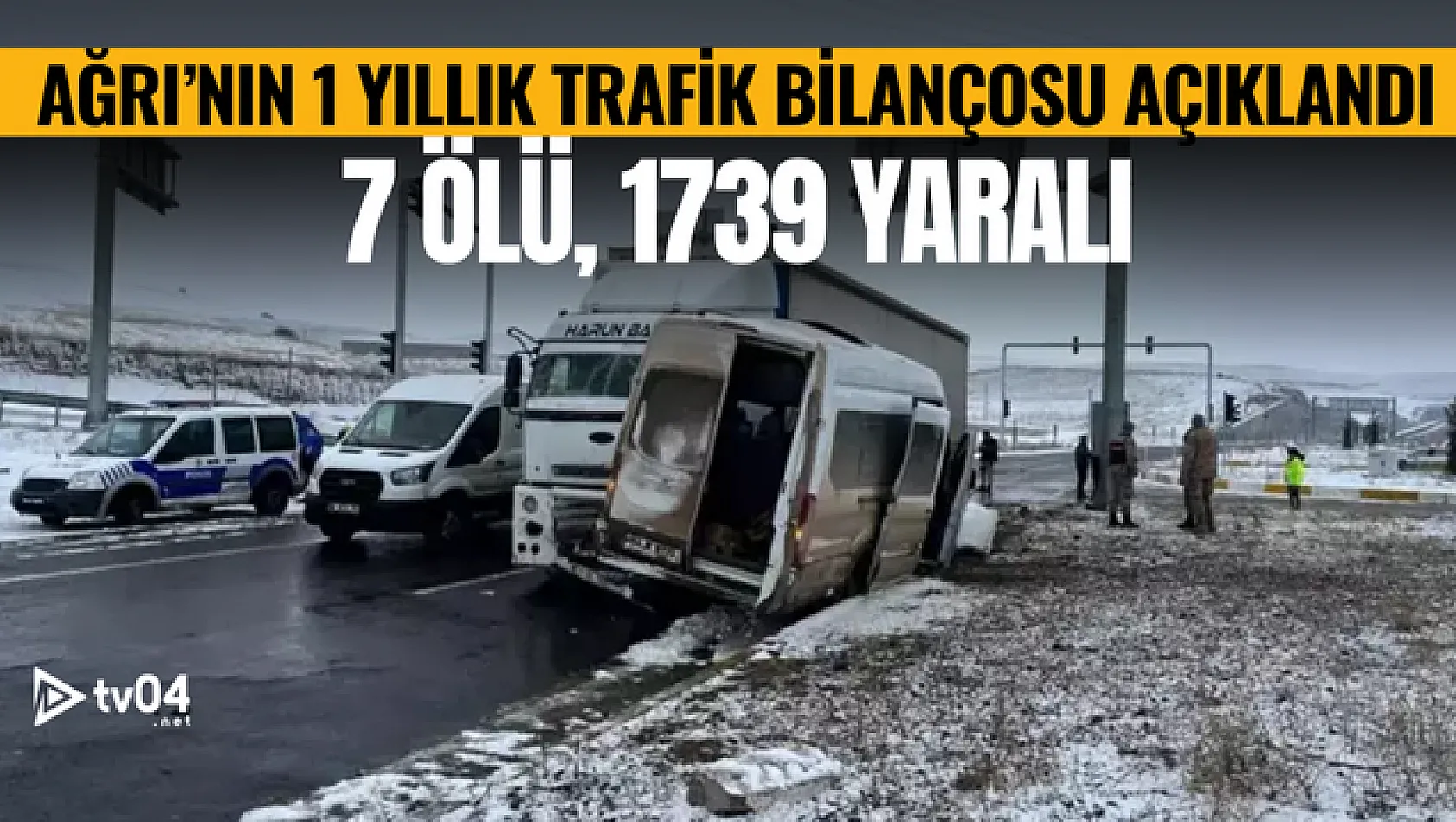 2025 Trafik Bilançosu: Türkiye'de 2 Bin 541 Can Kaybı, Ağrı'da 7 Ölüm