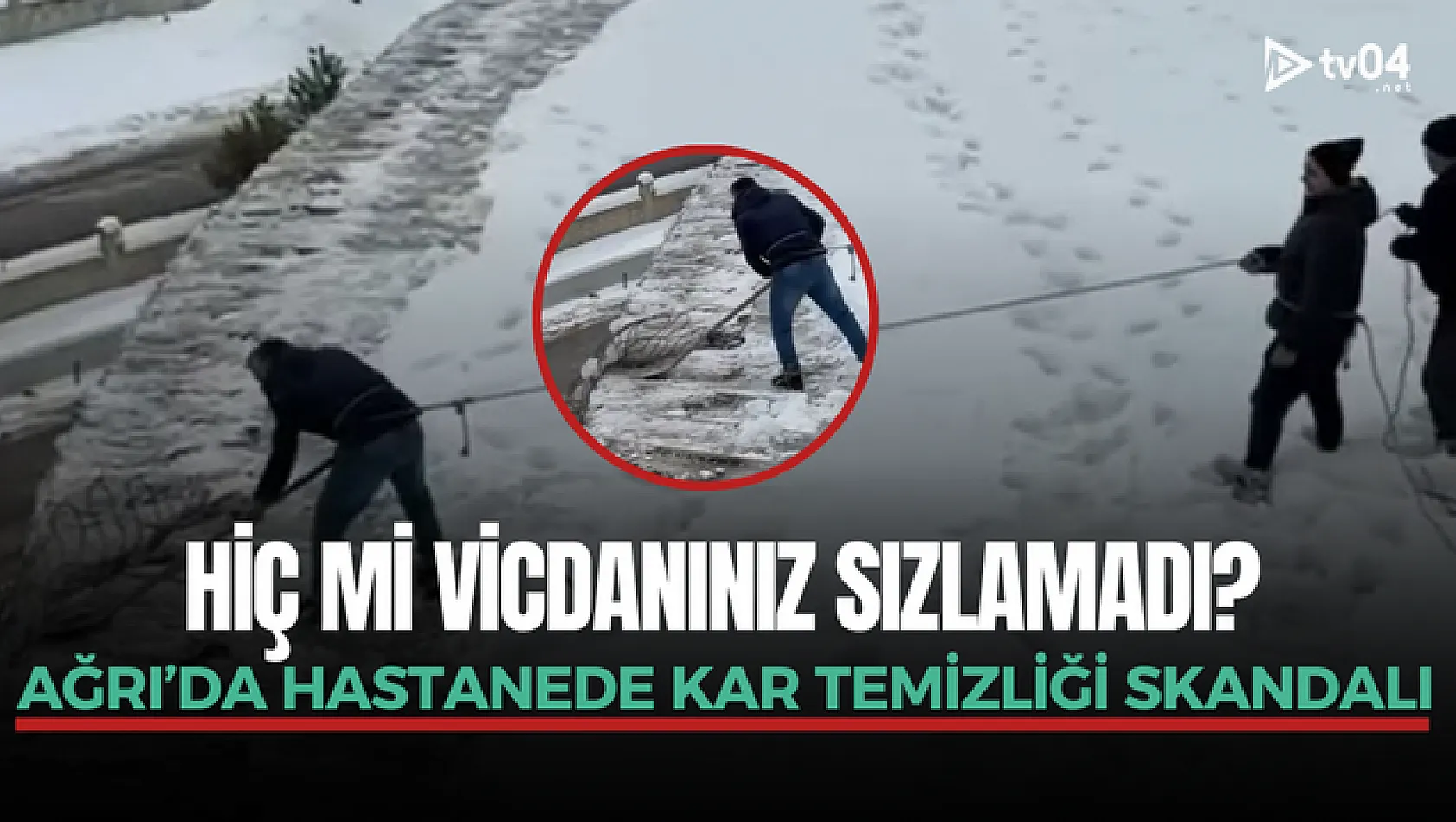 Ağrı'da kar temizliği skandalı: Isıtma sistemleri tahrip edildi