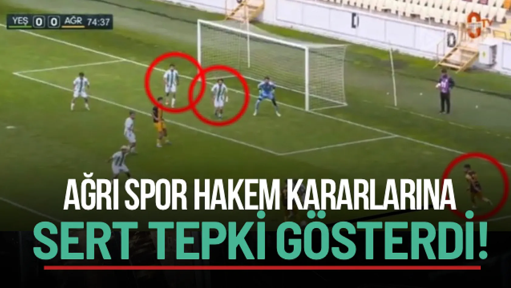 Cinegold Ağrı 1970 Spor Deplasmanda 1 Puanla Yetindi: Hakem Kararlarına Tepki