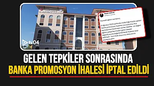 Ağrı'da öğretmenlerden gelen tepki sonrasında banka promosyon ihalesi iptal edildi!