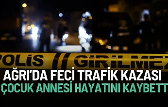 Ağrı'da Feci Kaza: Yolun Karşısına Geçen 5 Çocuk Annesi Öldü