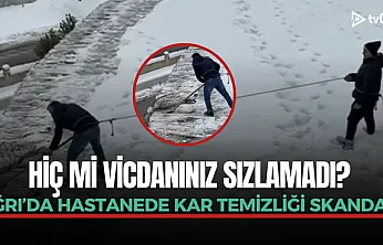 Ağrı'da kar temizliği skandalı: Isıtma sistemleri tahrip edildi