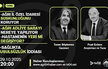 Ağrı Gündemi: Rüşvet, Hastane ve Adliye Tartışmaları Canlı Yayında!