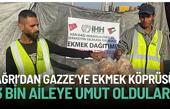 Ağrılı Öğrencilerden Gazze'ye 'Ekmek' Köprüsü: 3000 Aileye Umut Oldular
