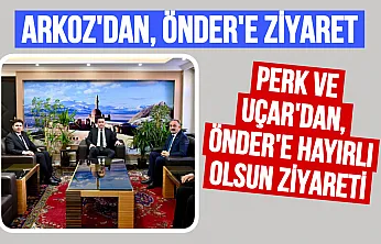Arkoz Çimento'dan Ağrı Emniyet Müdürü Göksel Önder'e 'Hayırlı Olsun' Ziyareti