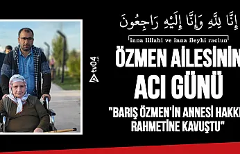 Barış Özmen'in acı günü: Annesi hayatını kaybetti
