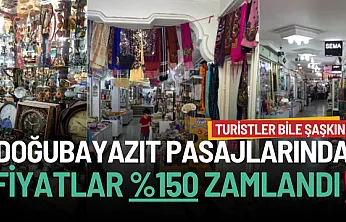 Doğubayazıt Kaçakçılar Çarşısı'nda Fiyatlar %150 Zamlandı! Turistler Bile Şaşkın!