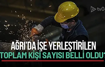 İŞKUR Verileri Açıklandı: 2025'te Ağrı'da 2 Bin 874 Kişi İşe Yerleştirildi
