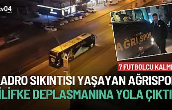 Kadro Sıkıntısı Yaşayan Ağrı 1970 Spor, Deplasmanda Silifke Belediye Spor Karşısında!