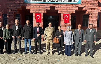 Kaymakam Kübra Baka Kılıç'tan Düzgören'de 'İlelebet Cumhuriyet' Sergisine Ziyaret