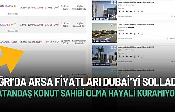 Şok Edici Gerçek: Ağrı'da Arsa Fiyatları Dubai'yi Solladı!