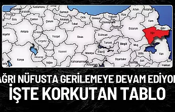 TÜİK Açıkladı: Ağrı Nüfusu ve İlçe Dağılımı Belli Oldu