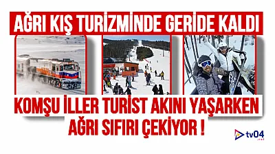 Ağrı Kış Turizminde Geride Kaldı: Komşu İller Turist Akını Yaşarken Ağrı Sıfırı Çekiyor